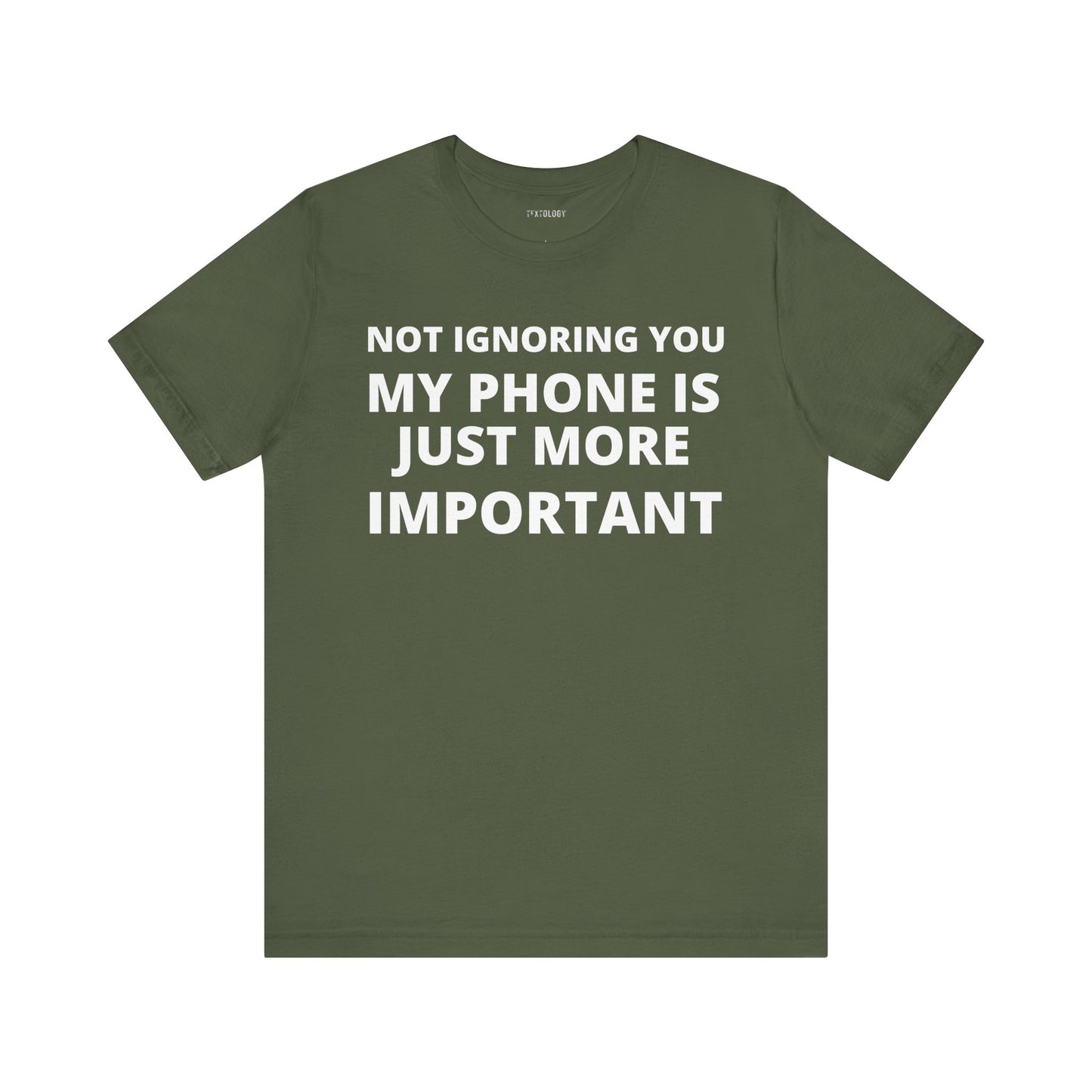 PHONE IS MORE IMPORTANT