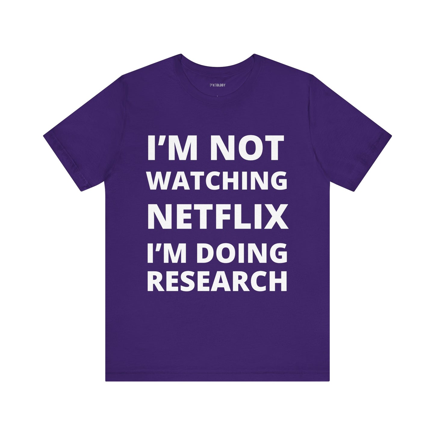 NOT WATCHING NETFLIX