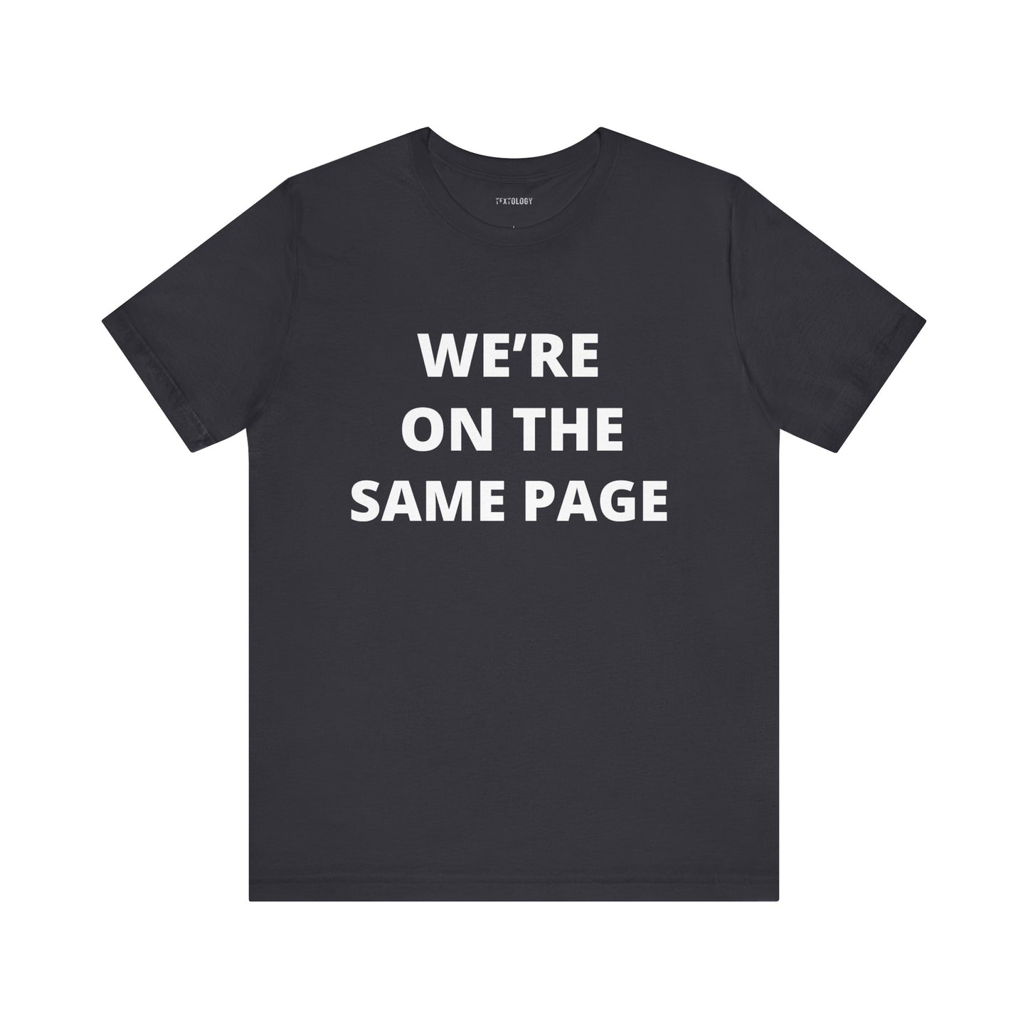 WE'RE ON THE SAME PAGE