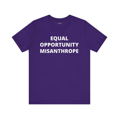 EQUAL OPPORTUNITY MISANTHROPE