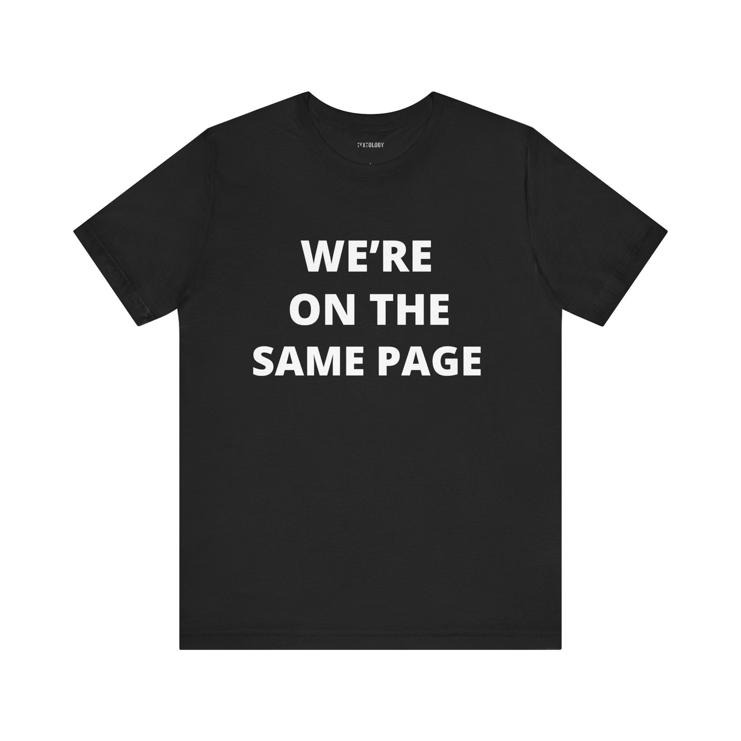WE'RE ON THE SAME PAGE