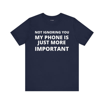 PHONE IS MORE IMPORTANT