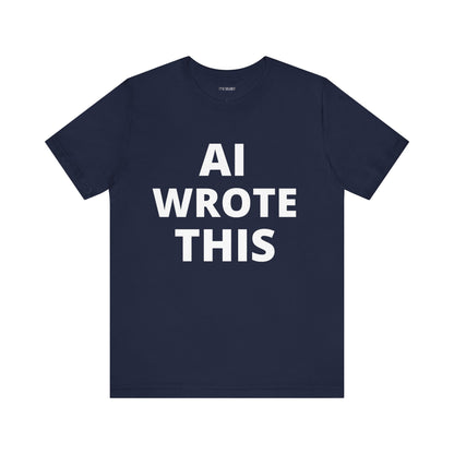 AI WROTE THIS