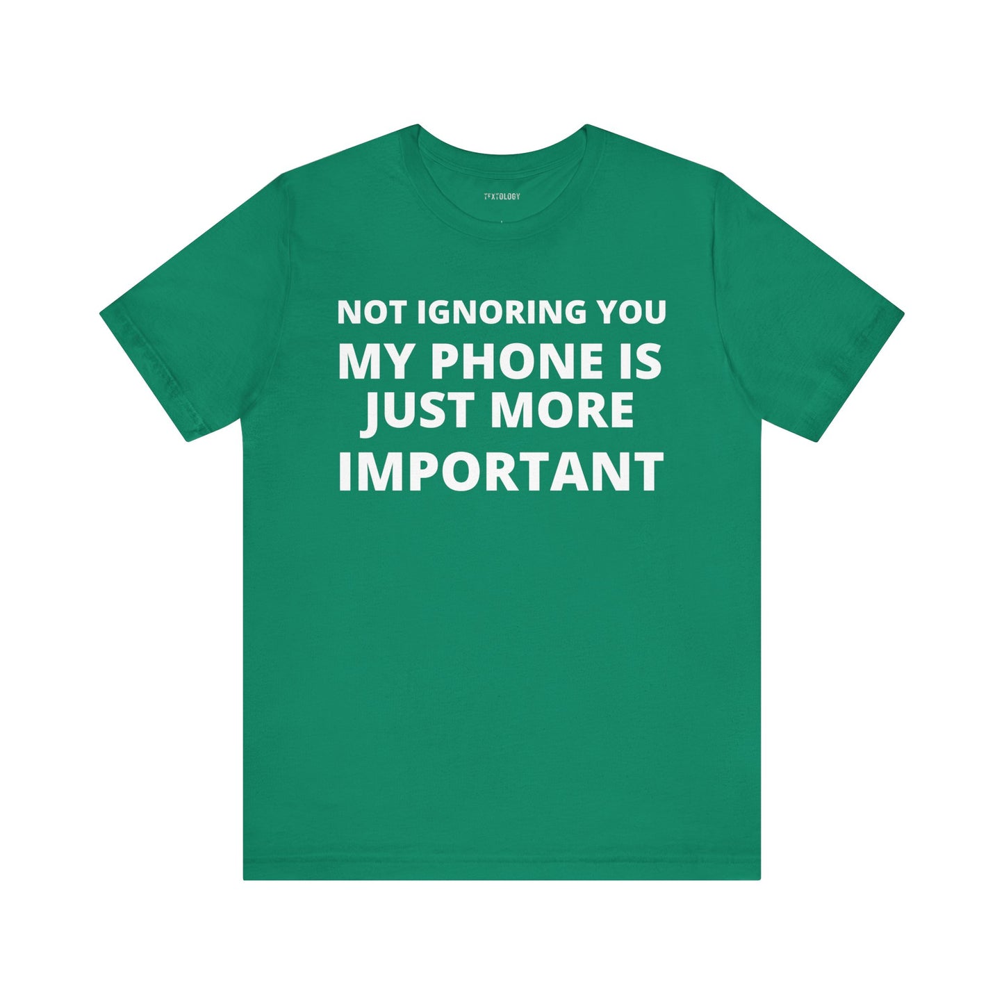 PHONE IS MORE IMPORTANT