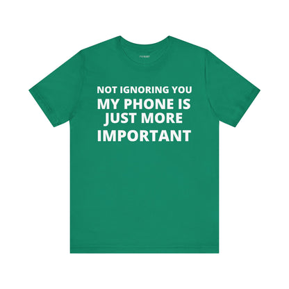 PHONE IS MORE IMPORTANT