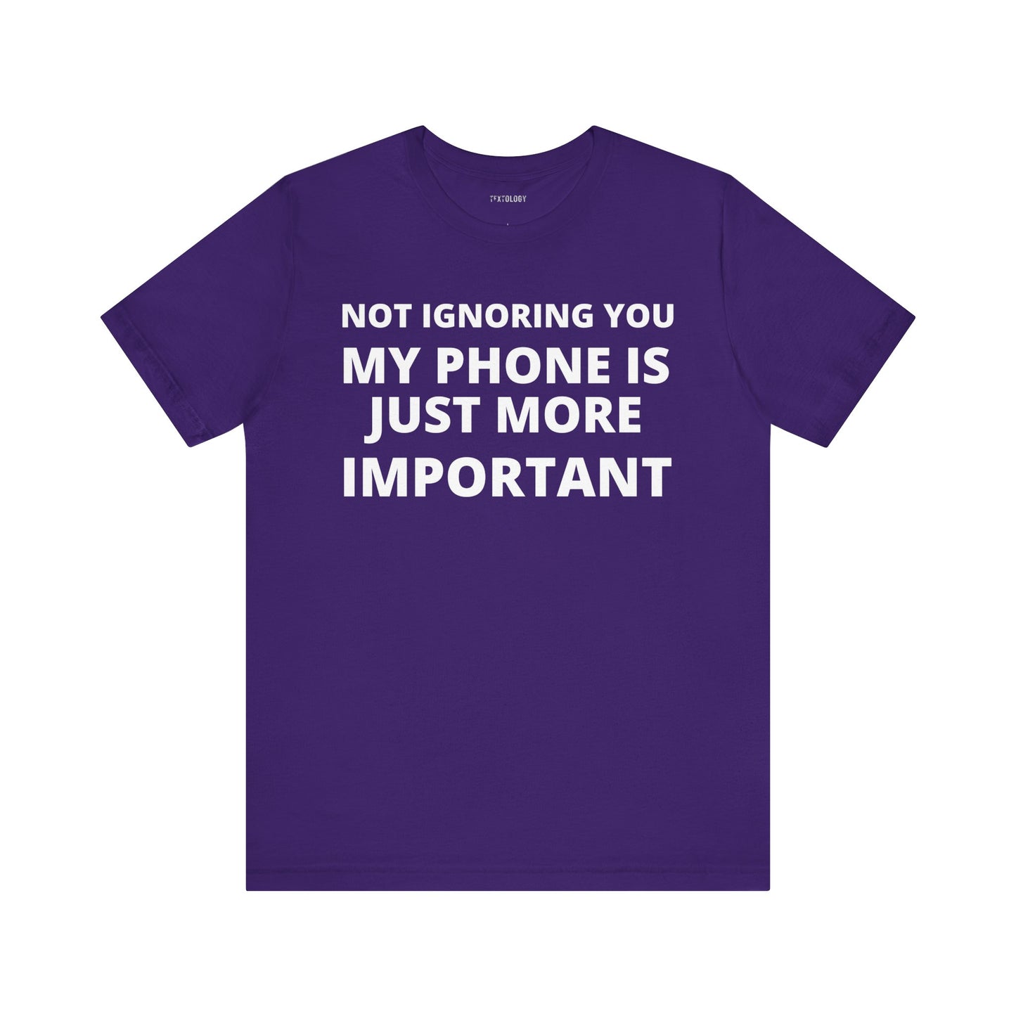 PHONE IS MORE IMPORTANT