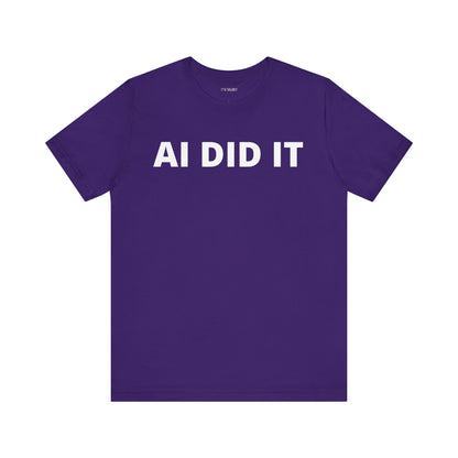 AI DID IT