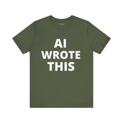 AI WROTE THIS