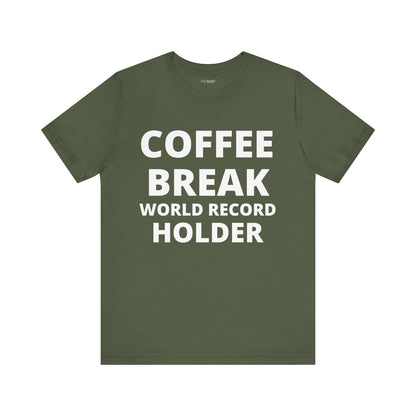 COFFEE BREAK RECORD HOLDER